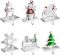 6 Pack Christmas Stocking Holders for Mantle Stockings Hanger