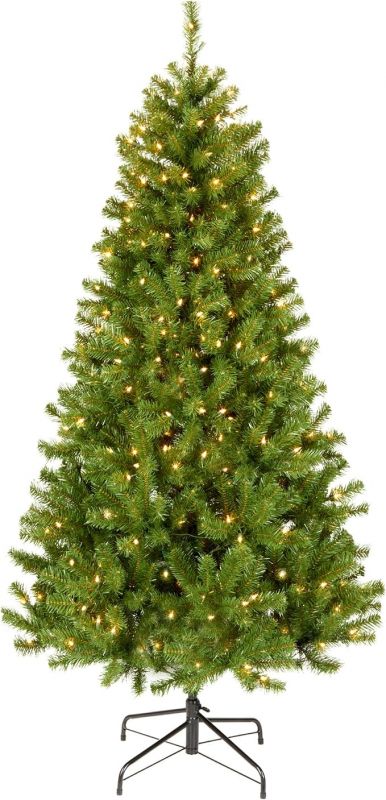 National Tree Company 6ft Pre-Lit North Valley Spruce Christmas Tree