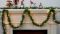 Biswing 50FT Pre-lit Christmas Green Garland, Lighted Artificial Pine Garlands with 100 Count Clear Incandescent Mini Lights, Light Up for Indoor Outdoor Gate Home Winter Holiday New Year Decorations